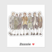 De Gents Custom-Cut Vinyl Sticker (Vel)