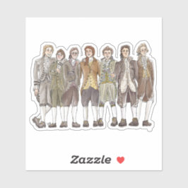 De Gents Custom-Cut Vinyl Sticker