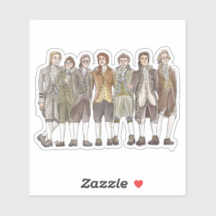 De Gents Custom-Cut Vinyl Sticker