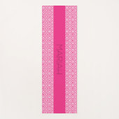 De Geo van de Cirkel van Namaste in Magenta met de Yogamat (Voorkant)