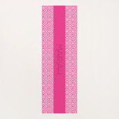 De Geo van de Cirkel van Namaste in Magenta met de Yogamat (Achterkant)