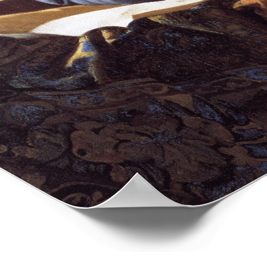 De geografische aanduiding poster (Hoek)