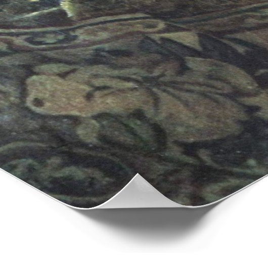 De geografische aanduiding poster (Hoek)