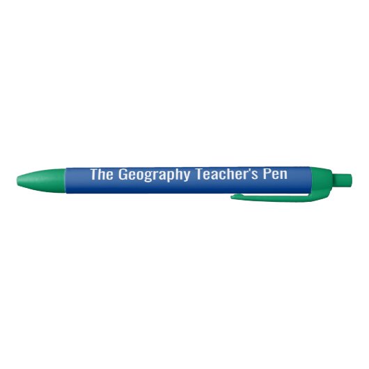De Geography Teacher's Pen - Funny Teacher Gift (Bodem)