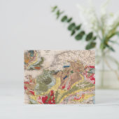 De geologie van Europa Briefkaart (Staand voorkant)