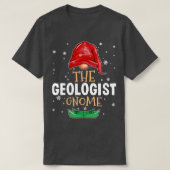 De geologist Gnome Familie komt overeen met Kerstm T-shirt (Design voorkant)