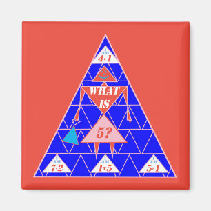 De Geometrics-Magnet-Triangle-Age 5 Magneet