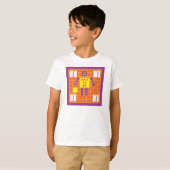 De Geometrics-TShirt-Square-Age 4 T-shirt (Voorkant volledig)