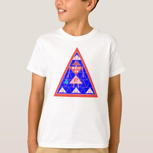 De Geometrics-TShirt-Triangle-Age 5 T-shirt (Voorkant)
