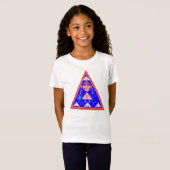 De Geometrics-TShirt-Triangle-Age 6 T-shirt (Voorkant volledig)