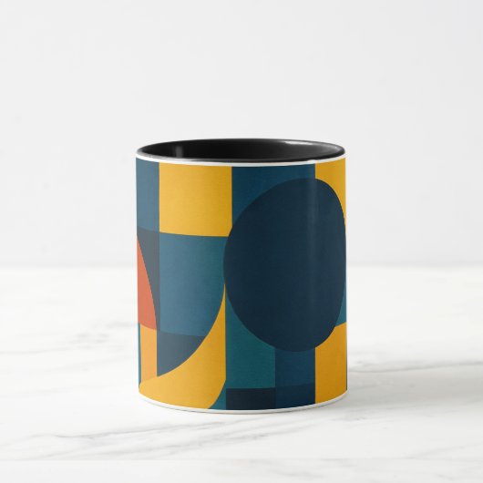 De geometrie van emotie - Mok (Midden)