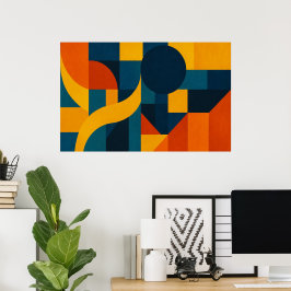 De geometrie van emotie poster