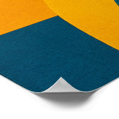 De geometrie van emotie poster (Hoek)