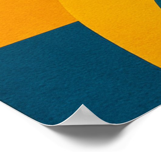 De geometrie van emotie poster (Hoek)