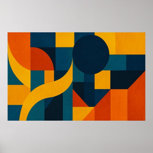 De geometrie van emotie poster (Voorkant)