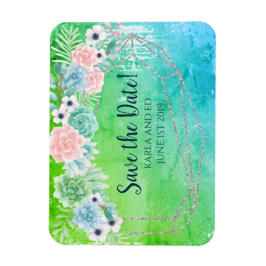 De geometrische datum opslaan magneet (Verticaal)