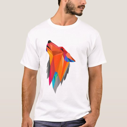 De Geometrische hand van de Ambacht van de wolf - T Shirt