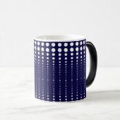 De geometrische lijnstreep van de  stijlcirkels va magische mok (Voorkant rechts)