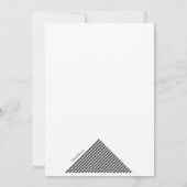 De geometrische Uitnodiging Achtergrond van (Achterkant)