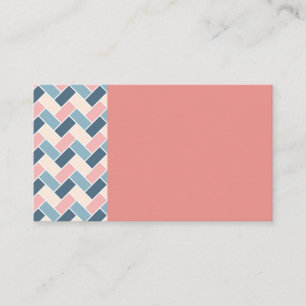 De Geometrische Visitekaartjes van de Pastelkleur
