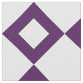 De geometrische Witte en Paarse Stof van het (Close Up)