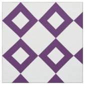 De geometrische Witte en Paarse Stof van het (Swatch)