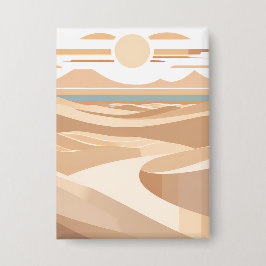 De geometrische woestijn button