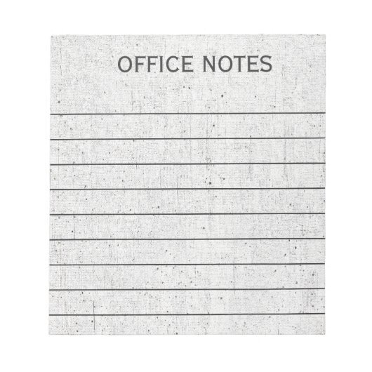 De georganiseerde BedrijfsNota's Bedrijfs van de K Notitieblok (Voorkant)