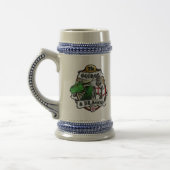 De George en Dragon Stein Bierpul (Links)
