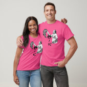 De Georgische Wolf Sumo Wrestling T-shirt (Unisex)