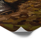 De gepantserde quarterback poster (Hoek)