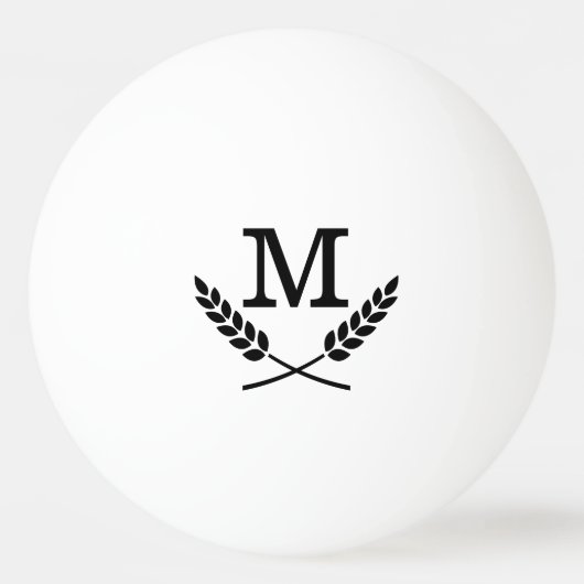 De geparafeerde naam pingelt pongballen voor tafel pingpongbal (Voorkant)