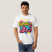 De Gepersonaliseerd klasse van 1975 T-shirt (Voorkant volledig)