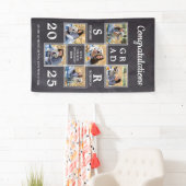 De gepersonaliseerde Afstuderen Gefeliciteerd van  Spandoek (Insitu)