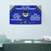 De gepersonaliseerde Banner van het Hockey in UW (Beurs)