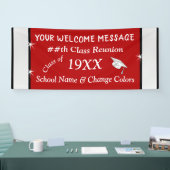 De gepersonaliseerde Banners van de Reunion van de (Beurs)