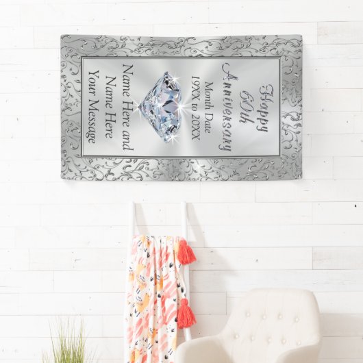 De gepersonaliseerde Banners van het Jubileum van (Insitu)