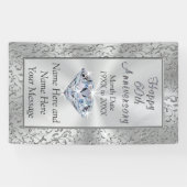 De gepersonaliseerde Banners van het Jubileum van (Horizontaal)