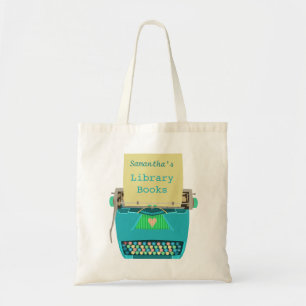 De gepersonaliseerde Bibliotheek boekt Leuke Tote Bag