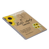 De gepersonaliseerde Bijbelstudie voegt Naam en Ve Notitieboek (Rechterzijde)