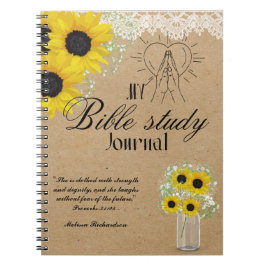 De gepersonaliseerde Bijbelstudie voegt Naam en Ve Notitieboek