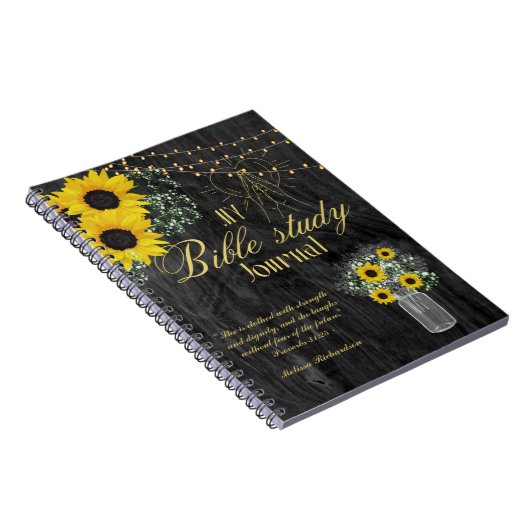 De gepersonaliseerde Bijbelstudie voegt Naam en Ve Notitieboek (Rechterzijde)