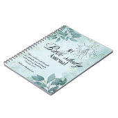 De gepersonaliseerde Bijbelstudie voegt Naam en Ve Notitieboek (Linkerzijde)