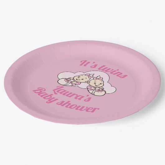 De gepersonaliseerde borden van de de partijpartij papieren bordje (Gekanteld)