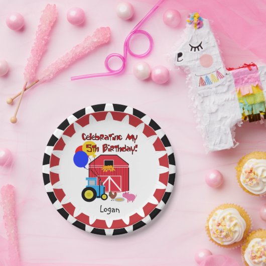 De gepersonaliseerde Borden van het Document van Papieren Bordje (Feest)