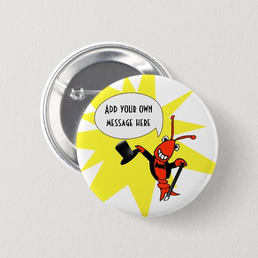 De gepersonaliseerde Button van de Smoking van (Voorkant /achterkant)