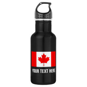 De gepersonaliseerde Canadese fles van het