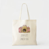 De gepersonaliseerde Canvas tas van de Camera DSLR (Voorkant)