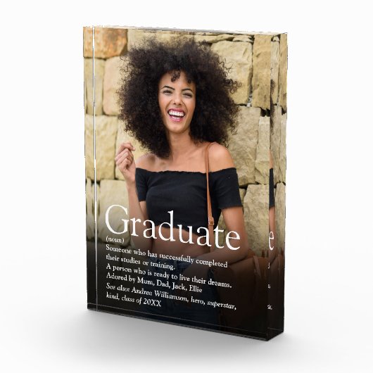 De gepersonaliseerde Citaat van de Definitie van d Fotoblokken (Rechts)