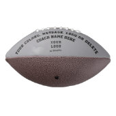 De gepersonaliseerde Coach van het Football geeft  (Gedraaid 270)